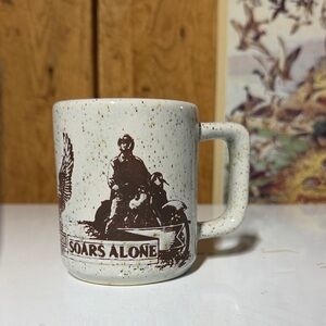 Harley-Davidson Cream and Brown Speckled Mug